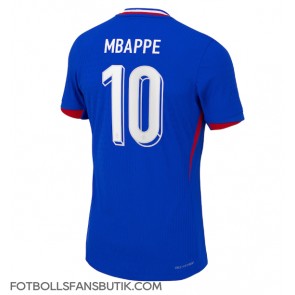 Frankrike Kylian Mbappe #10 Replika Hemmatröja EM 2024 Kortärmad